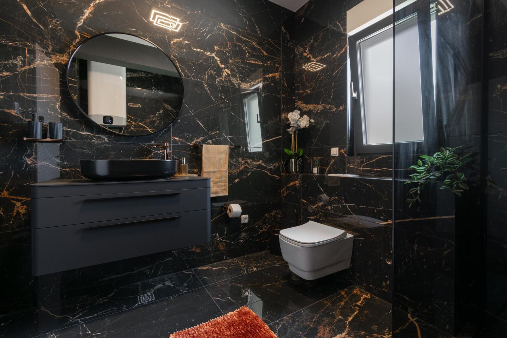 Ferienwohnung Lux Penthouse Panoramic View With Jacuzzi Makarska Exterior foto